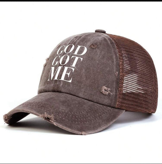 God Got Me Baseball Hat