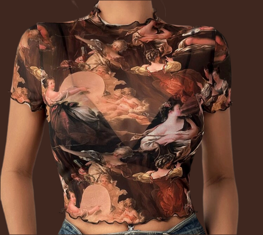 Women Mesh Top