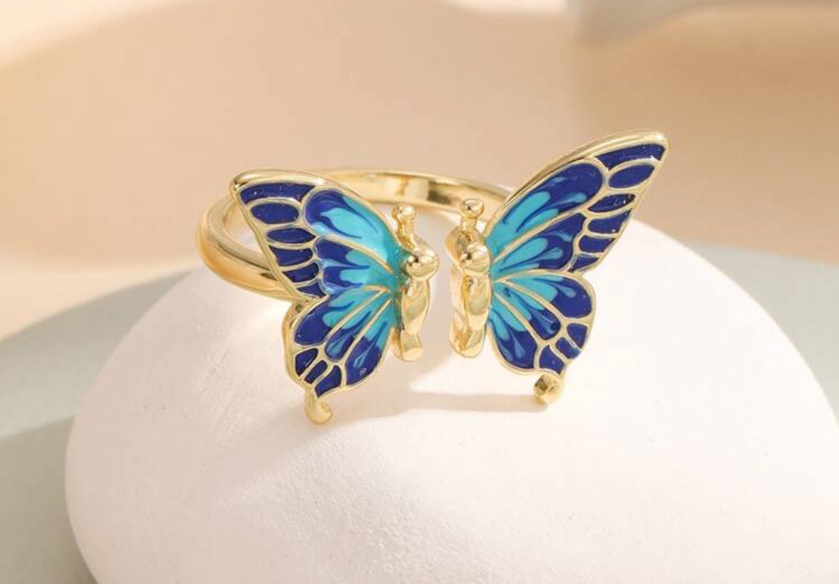 Butterfly Cuff Ring