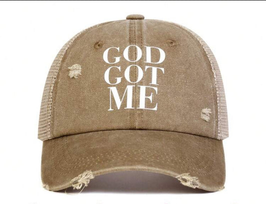 God Got Me Baseball Hat