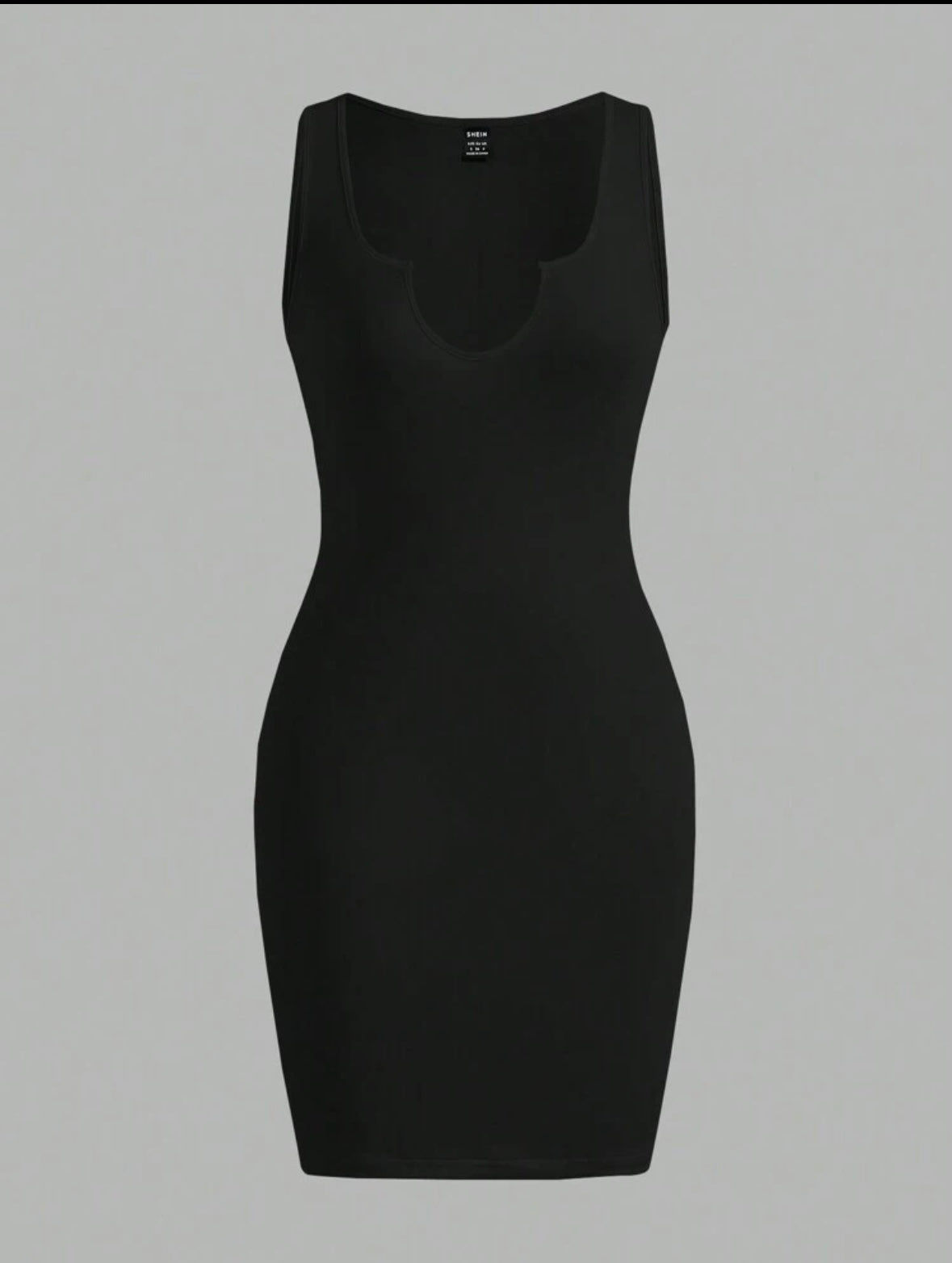 Black Sleeveless Dress